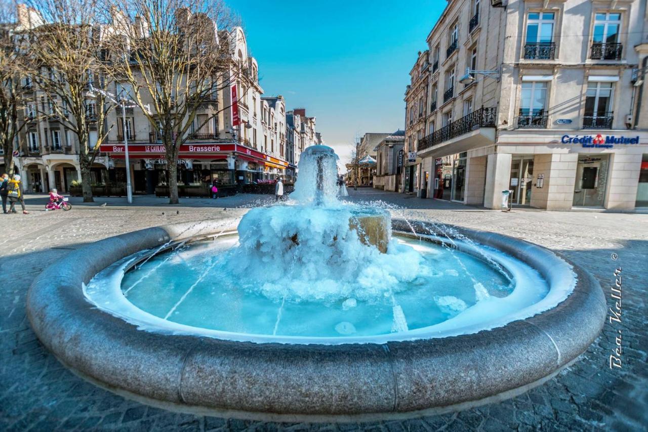 Ponsardin #55 Spacieux Appartement 3 Ch 6 Couchages Reims Exterior foto